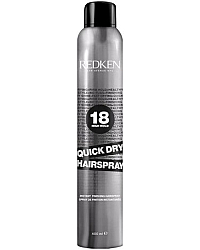 Redken Quick Dry 18 - Спрей средней степени фиксации для сохранения формы в течение дня 400 мл